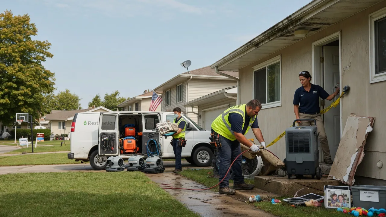 Water Damage Restoration in Minor Hill, TN near me
